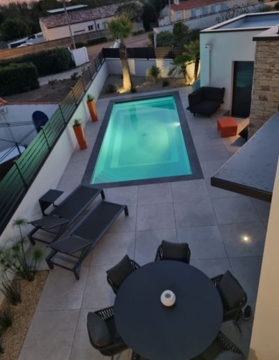 Terrasse - piscine - Carrelage rb