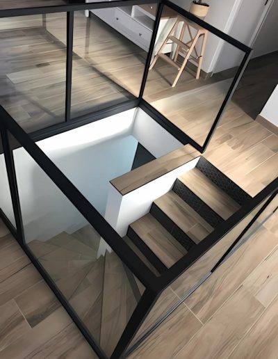 escalier - carrelage rb