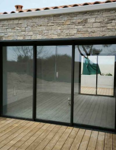 Pierre de parement mur complet en extérieur - Carrelage RB